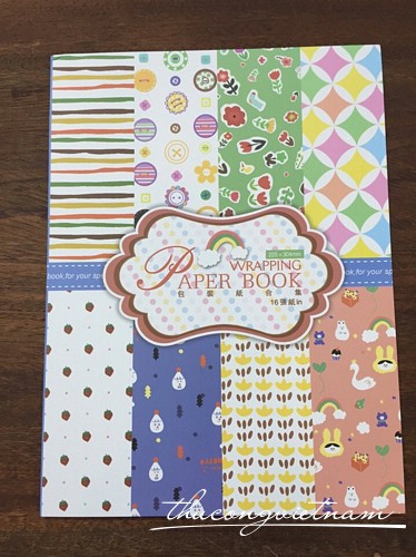 EG-02 Sách scrapbook chấm bi 07